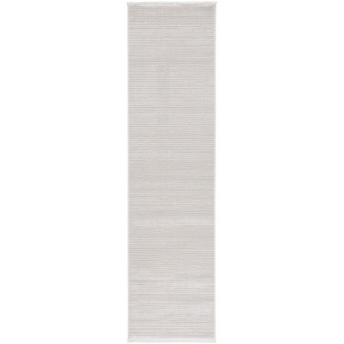 Mila MIL220 Power Loomed Indoor Runner Rug - Ivory/Light Grey - 2'2"x8'- Safavieh - image 1 of 4