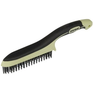 Hyde MAXXGRIP PRO 1 in. W X 11.75 in. L Carbon Steel Wire Brush - 1 of 1