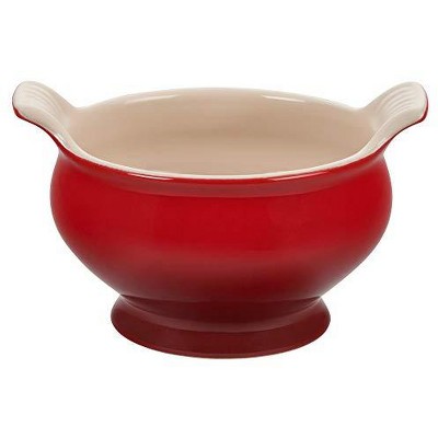 Le Creuset Stoneware Heritage Soup Bowl 20 oz. Cerise