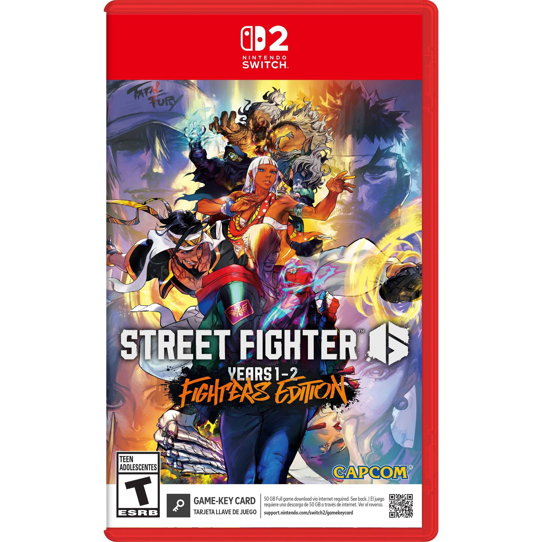 Street Fighter 6 Year 1-2 Fighters Edition - Nintendo Switch 2