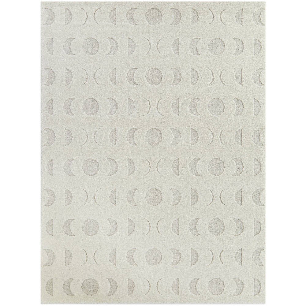Photos - Area Rug 5'3"x7' Phases Contemporary Geometric Kids' Rug Off-White - Balta Rugs