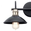 Kichler Lighting Clyde 2 - Light Vanity in  Black - 3 of 3