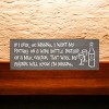 Slickblue Missing Picture on Wine Bottle Sign, 3.5x10 Solid Pine Rustic Wood Plaque, Multiple Colors - 3 of 3