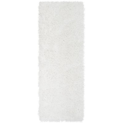 Well Woven Chie Kuki Collection Ultra Soft Two-Tone Long Floppy Pile Area Rug