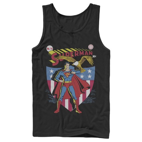 Men's Superman American Hero Tank Top - image 1 of 4