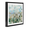 Stupell Industries Modern Watercolor Checkered Shapes, 25" x 25" - 3 of 4