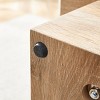 GlasFlength Coffee Tables Rectangle Coffee Table Center Table Wood Coffee Table Small Table for Living Room, Beige, 43.3"*21.6"*17.2" - 4 of 4