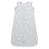 Owlivia Baby Organic Cotton 0.5tog Wearable Blanket,  Sleepsack with 2-Way Zipper - Grey Rabbits - 2 of 3