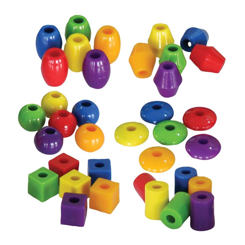 Joyn Toys Jumbo Lacing Beads  - 360 Pcs, 1 of 4