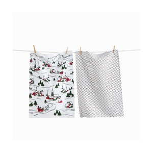 TAG Winter Vignette Dishtowel S/2 - 1 of 1