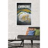 Trends International NFL Los Angeles Chargers - Helmet 19 Framed Wall Poster Prints - 2 of 4