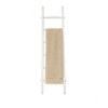 Sagebrook Home Tall Blanket Ladder, Decorative Freestanding Wooden Ladder For Quilt Storage, White, 19 L x 2 W x 76 H Inches - 4 of 4