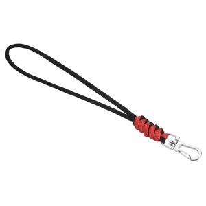 Unique Bargains Braided Wrist Polyester Keychain Wallets Badge Lanyard with Hook - 1 of 4