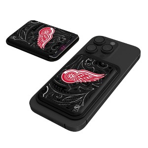 Keyscaper NHL Eastern Conference Teams Paisley Black Magnetic Credit Card Wallet - 1 of 3