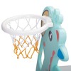 5-In-1 Slide And Swing Game Set, Extra Long Slide For Toddlers, 2 Basketball Hoops, Football, Ring Toss, Indoor And Outdoor - 3 of 4