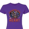 Women's - Marvel - Guardian Of Your Heart Valentine Fitted Graphic T-Shirt - 2 of 2