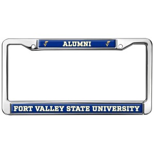Fort Valley State University Alumni Full Size Standard License Plate Metal Frame - 1 of 4