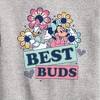 Boys' - Disney - Best Buds Minnie Daisy Graphic Long Sleeve Fleece Sweatshirt - 2 of 4