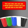 Durame Red Disposable Large Plastic Cups for Party & Fun Pong Games - 16 oz 100 Pack - 4 of 4