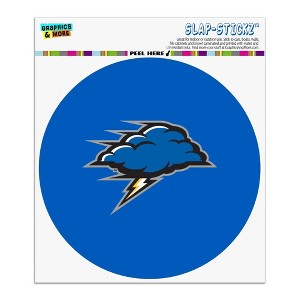 University of New England Nor'easters Logo Automotive Car Window Locker Circle Bumper Sticker - 1 of 4