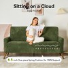 Dyonery 68" Loveseat Sofa, Comfy Couches for Living Room, Mid Century Modern Love Seat Sofa, Tool-Free Setup Small Couches for Bedroom Office - 4 of 4