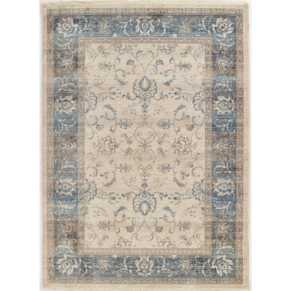 9'x12' Izmir Bina Area Rug Blue - Momeni