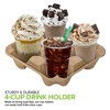 Stock Your Home Disposable Coffee Tray Holder (300 Count) - 2 of 3