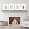 Big Dot of Happiness Boho Botanical - Unframed Greenery Linen Paper Wall Art - Set of 4 - Artisms - 8 x 10 inches - image 2 of 4