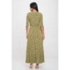 WEST K Women's Grace Faux-Wrap Maxi Dress with Tie Waist - 4 of 4