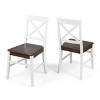 Set of 2 Roshan Farmhouse Acacia Dining Chair - Christopher Knight Home - 2 of 4