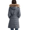 ellos Plus Size Faux Fur Trim Puffer - 3 of 4