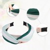 Unique Bargains Women's Fashion Color Block Knotted Wide Headband 1.57" Width 1 Pc - 4 of 4