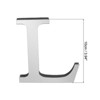 Unique Bargains Home Decoration Self-Adhesive 3D Acrylic Alphabet Mirror Wall Stickers - 2 of 3