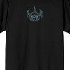 Power Rangers Megazord Adult Black Crew Neck Short Sleeve T-shirt - 3 of 4