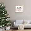 Stupell Industries Merry Christmas with Reindeer, 31" x 25" - 2 of 4