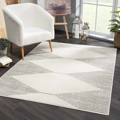 Hauteloom Runner Area Rug   Gray