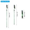 Unique Bargains Aluminum Alloy Collapsible Hiking Trekking Pole with Mud Basket - 2 of 4
