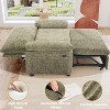 Vipbear 3-in-1 Convertible Sofa Bed, Pull Out Sleeper Sofa with USB Charging Station & Adjustable Backrest - 4 of 4