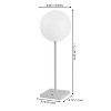 JONATHAN Y Allie Modern Minimalist Indoor/Outdoor Metal Globe Rechargeable/Cordless Dimmable Integrated LED Table Lamp with Touch Sensor - 4 of 4