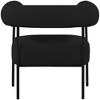 Meridian Furniture,Blake Boucle Fabric Accent Chair - 3 of 4