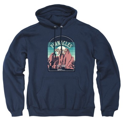 Men's Pinnacles National Park Illustrated Landscape Pull-Over Hoodie