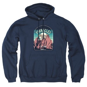 Men's Pinnacles National Park Illustrated Landscape Pull-Over Hoodie - 1 of 4