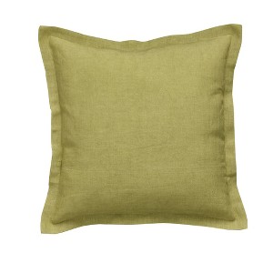 Split P Pear Linen Pillow Cover - 1 of 4