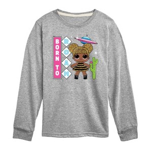 Boys' - LOL Surprise! - Queen Bee Born To Roam Long Sleeve Graphic T-Shirt - 1 of 4