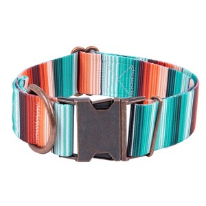 Country Brook Petz HossFit Jr Wide Premium Dog Collar - Country and Western Collection - 1 of 4