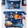 LISM 5 Pieces Twin Size Bedding Sets,Bed in A Bag with Sheets for Kids - 4 of 4