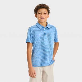 Boys' Golf Striped Polo Shirt - All In Motion™