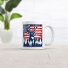Crazy Dog USA Buck Mug Funny Sarcastic Fourth Of July Graphic Novelty Deer Coffee Cup-11oz - 2 of 4