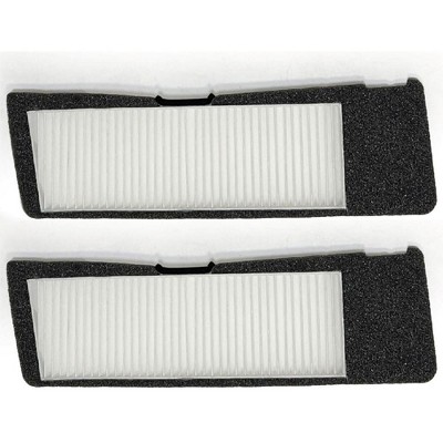 Nispira Tesla Model 3 Cabin Intake Air Conditioning Inlet Vent HEPA Filter Replacement | For 2021 2022 2023 | Size 12.5" x 3.75" x 0.75". 2 Packs
