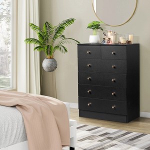 KTMBDW Modern 6-Drawer Dresser for Bedroom, Living Room - 1 of 4